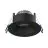 Noxion LED-Spot Ares Tief ring Schwarz 6W 540lm 927-940 3CCT - mit Innenring Schwarz | Ausschnitt 68mm