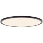 Brilliant Tuco Deckenleuchte Plastik Schwarz Weiß 32W 3900lm - 830-865 CCT | 500mm - Fernsteuerung Dimmbar